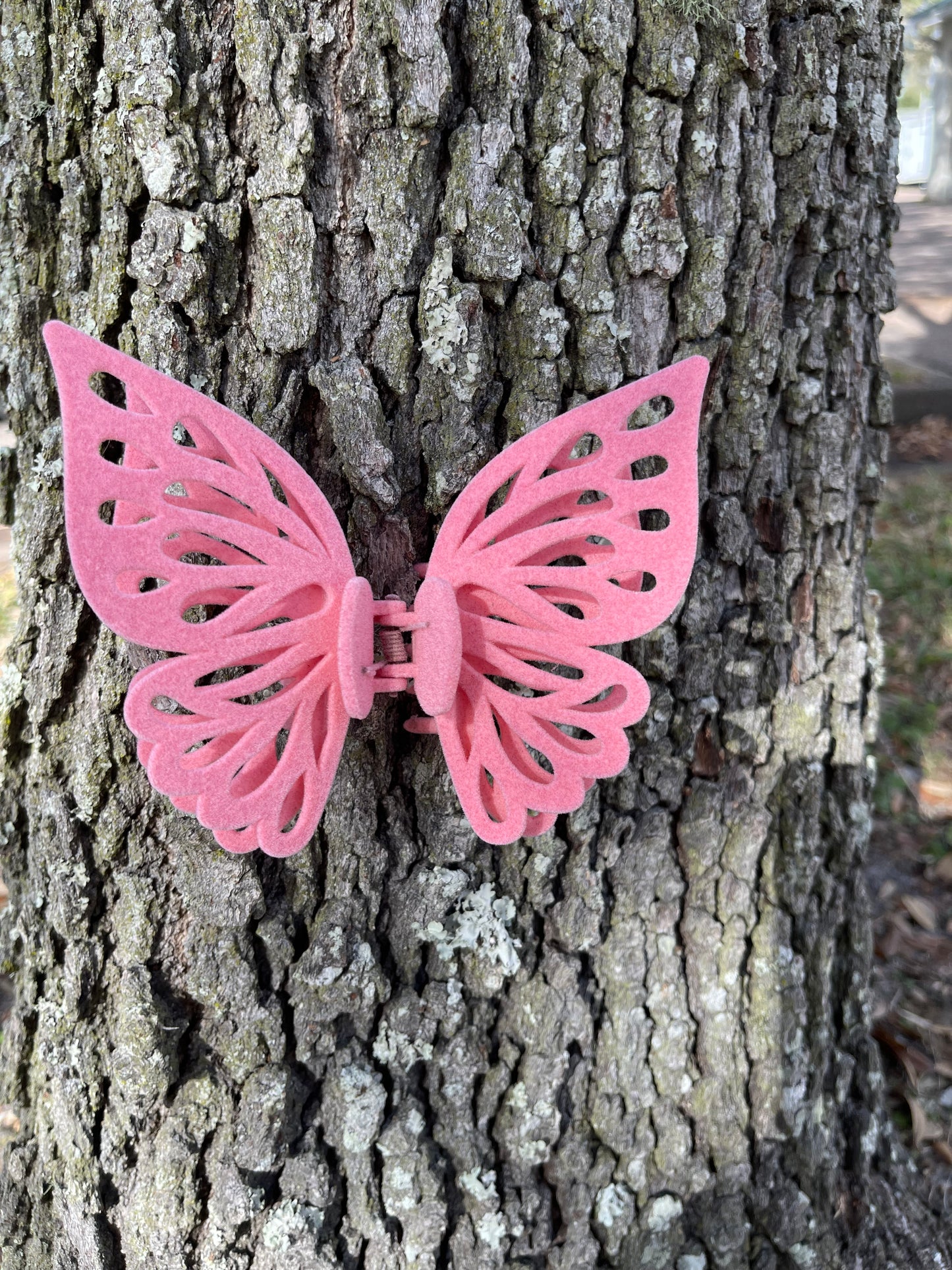 Jumbo Velvet Whimsical Cottagecore Butterfly Fairy Hair Clips