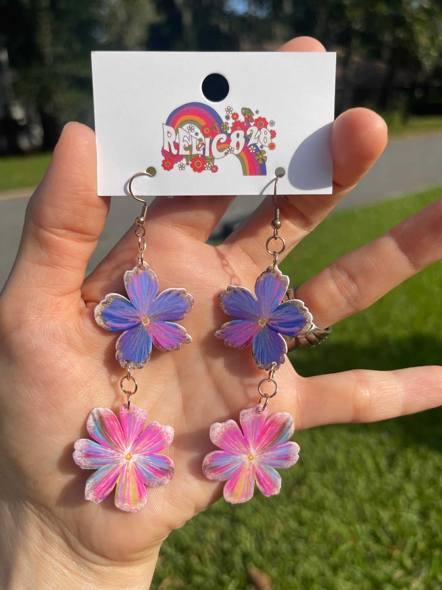 Glitter Garden Starburst Flowers