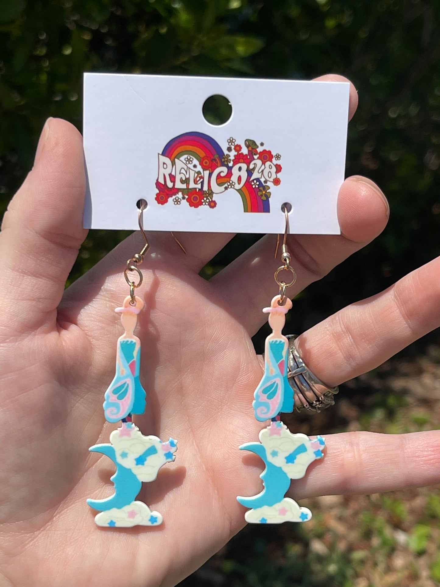 Retro Sky Dancer 90s/Y2K Toy Earrings