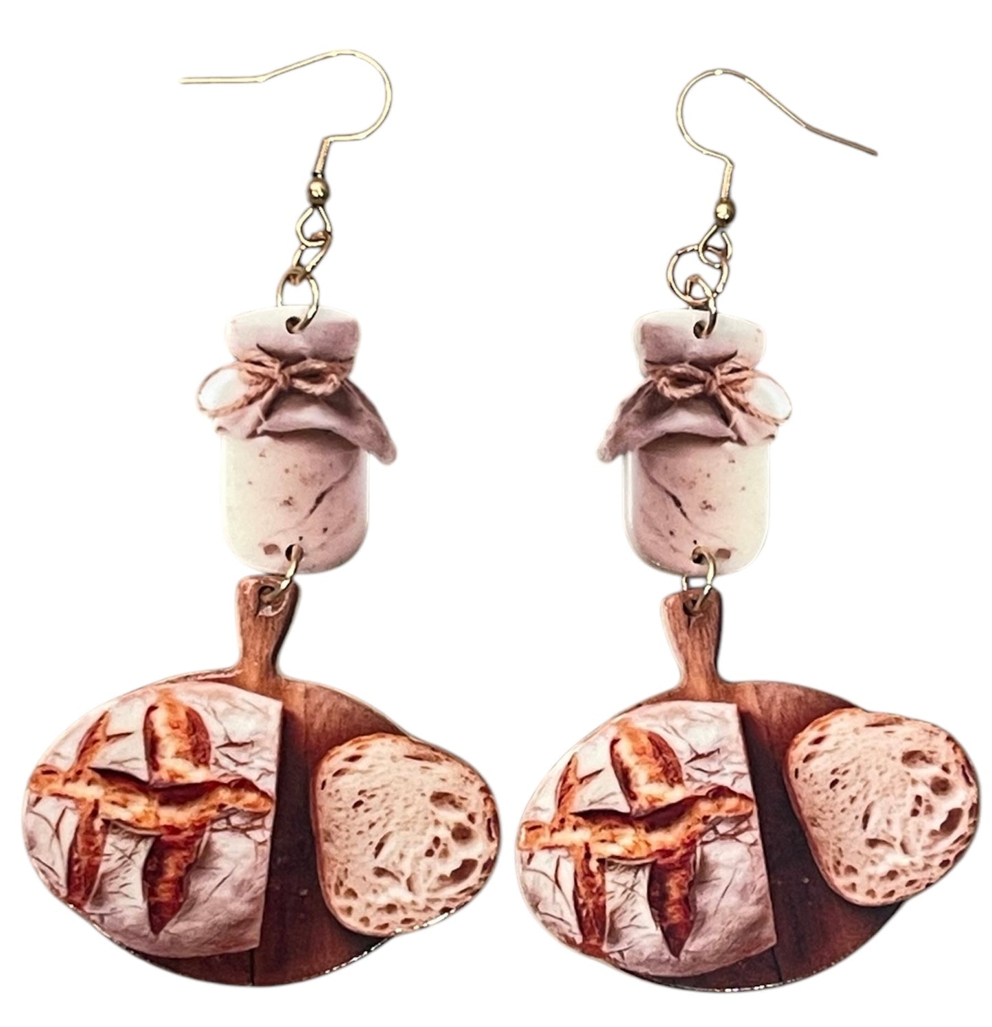 Trad Life Sourdough n’ Starter Homestead Earrings - Relic828