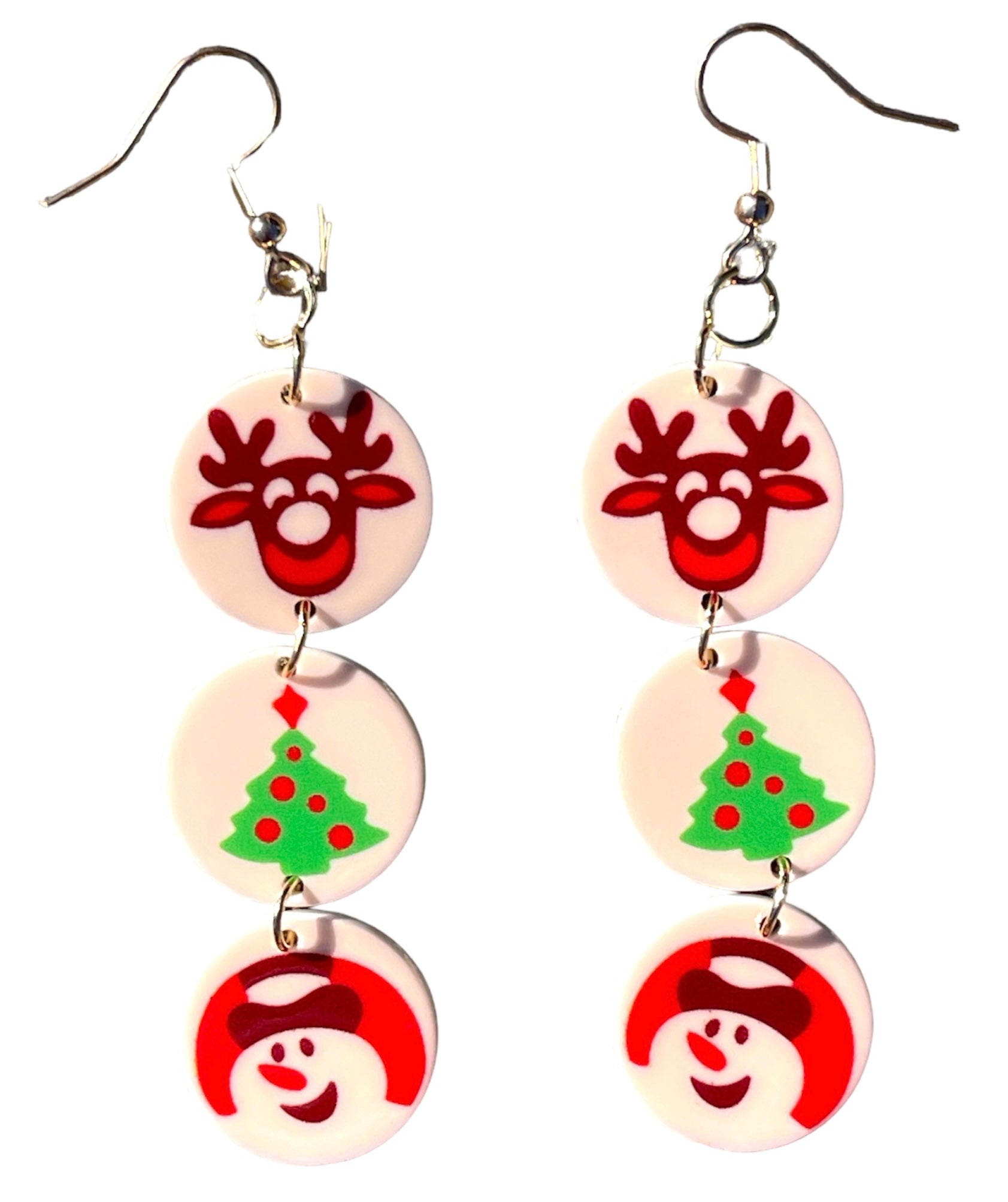 Christmas Bite of Nostalgia Vintage Cookie Classics Retro Earrings - Relic828