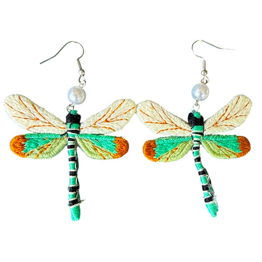 Dainty Little Dragonfly Earrings