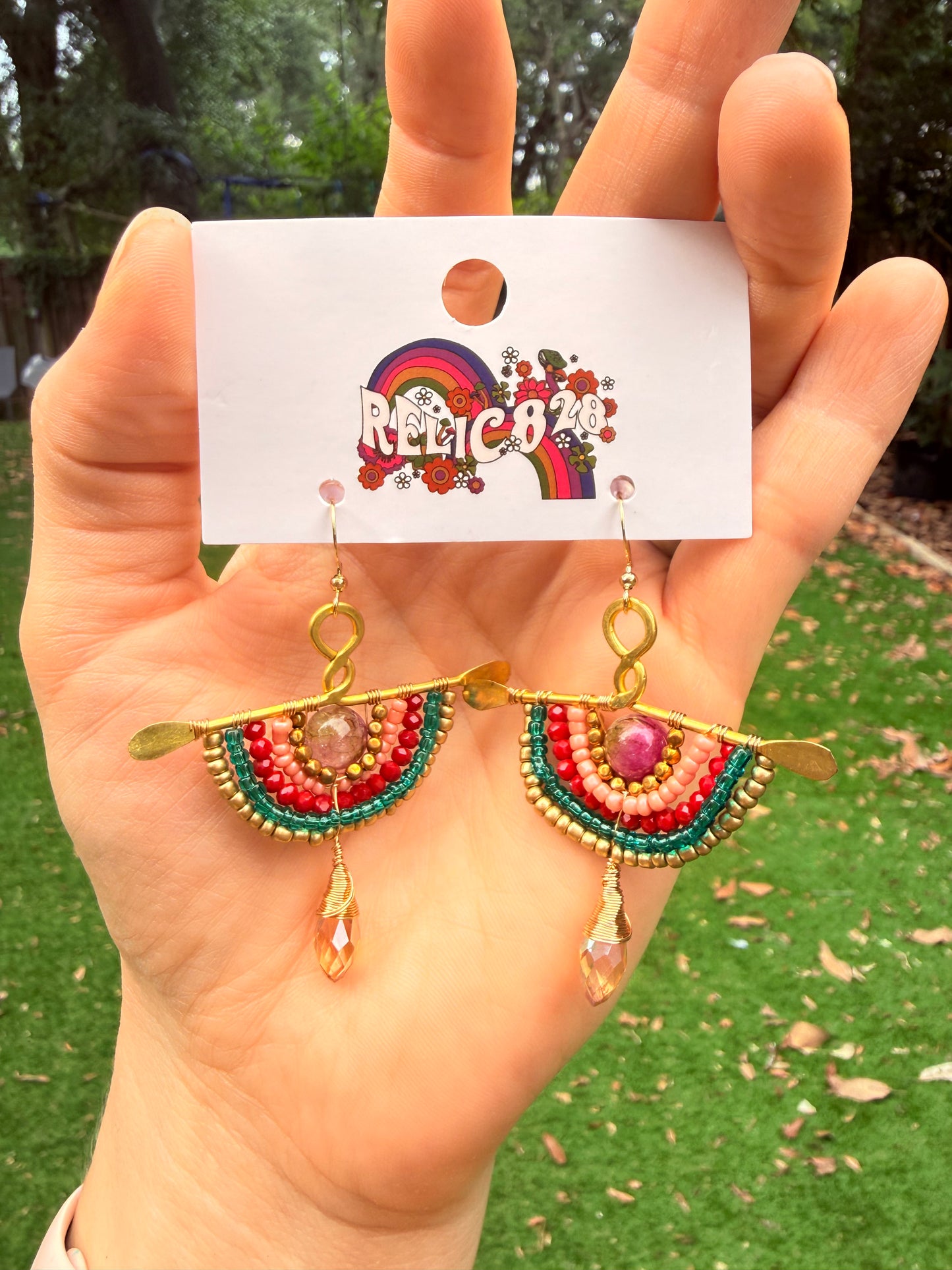 Ivy Jane beaded boho earrings