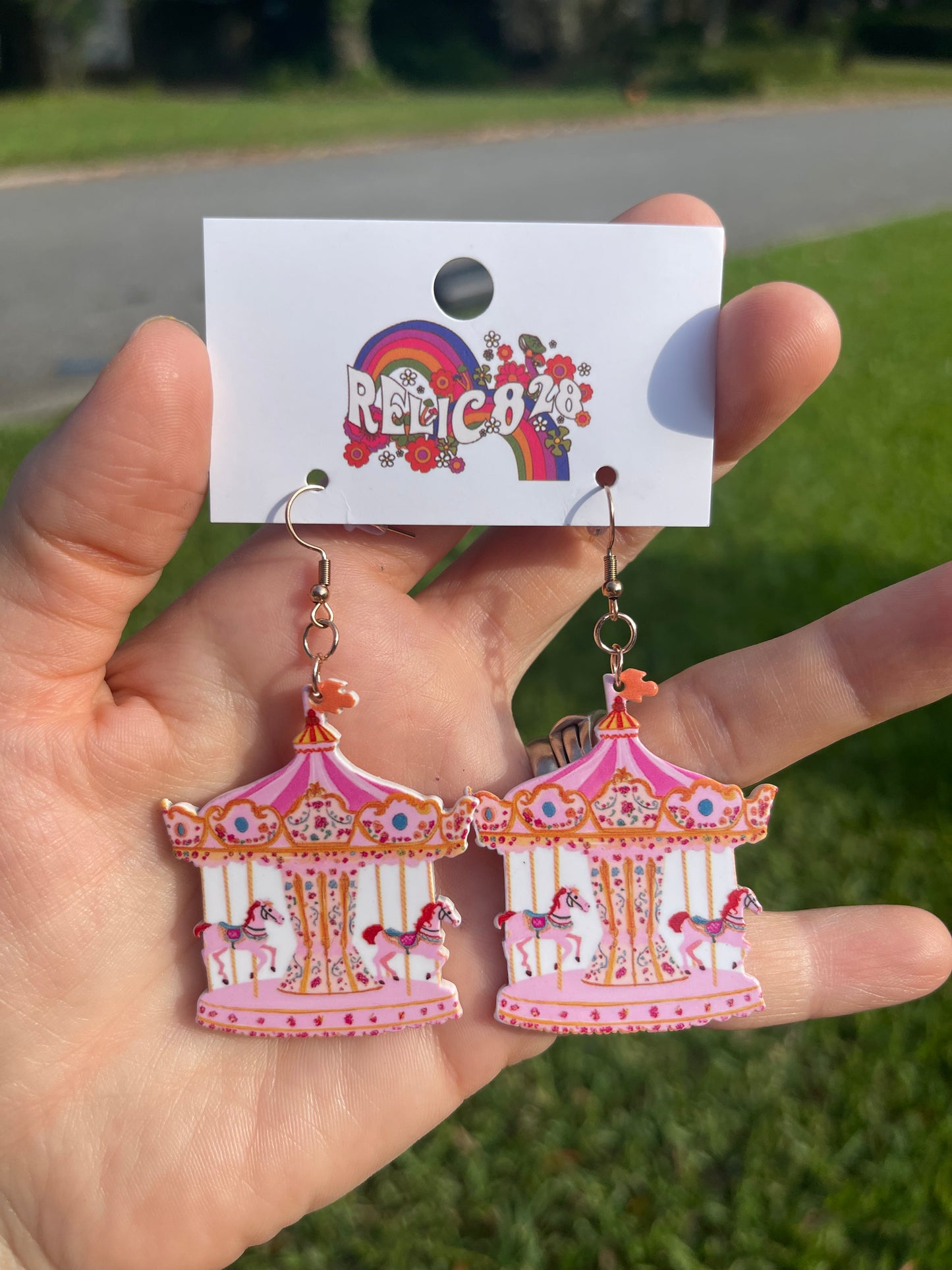 Carousel of Magic earrings
