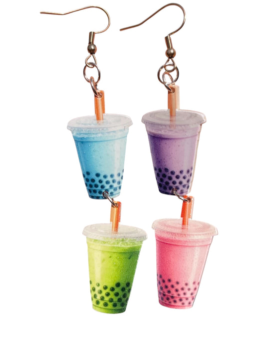 Boba Tea For Me Earrings