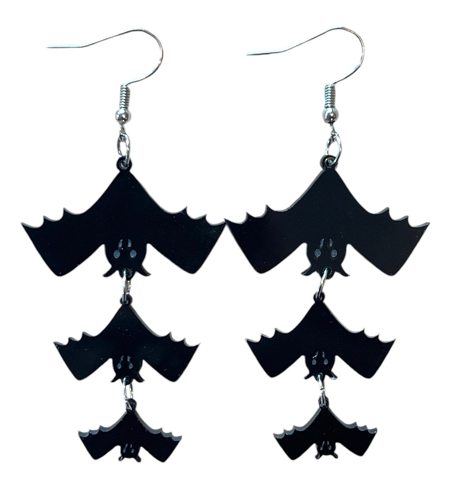 Baddie with Batty Spooky Earrings - Relic828