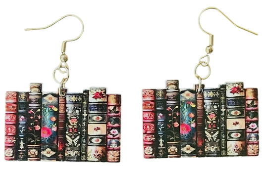 Bookish Babe Stack to Read Earrings - Relic828