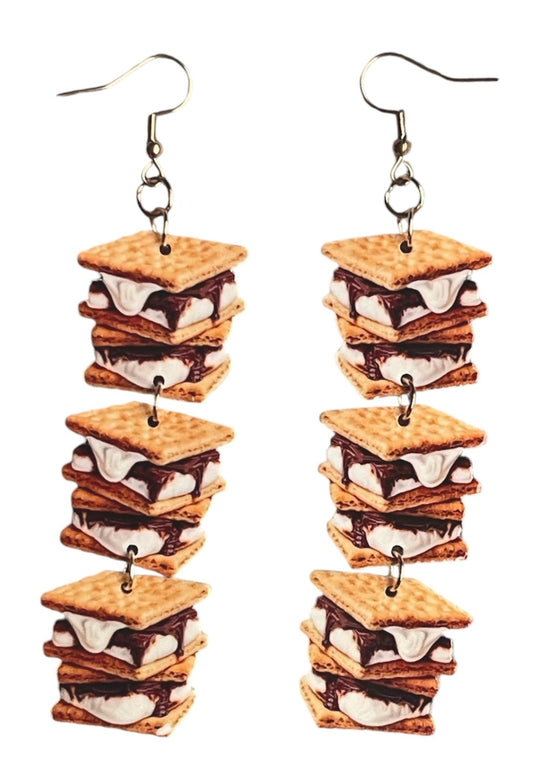 It’s Smore Season Y’all Earrings - Relic828