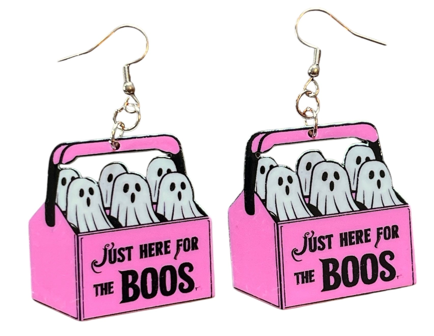 Just Here for the Boos Ghost Earrings - Relic828