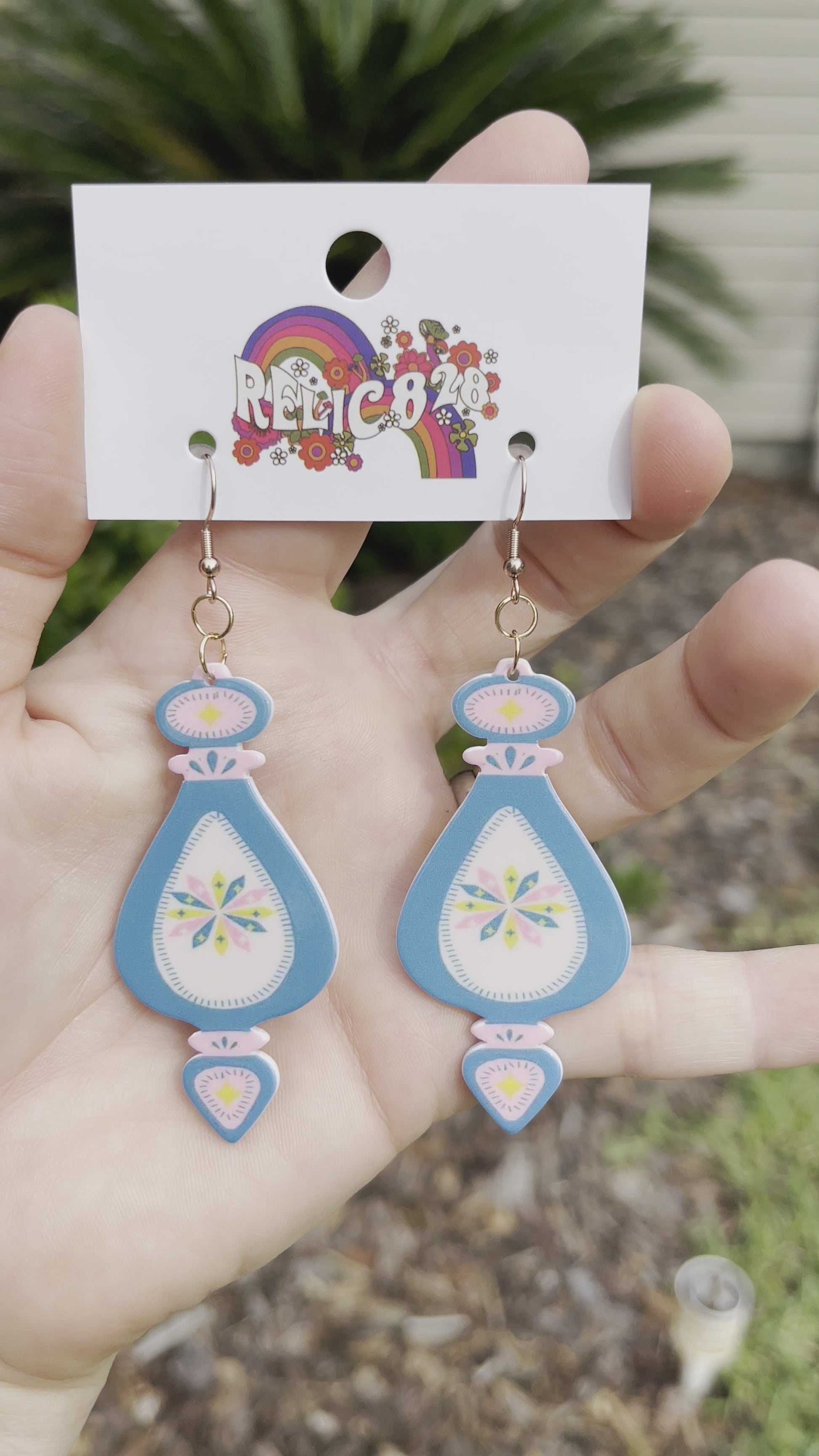 Retro Princess Polymer Earrings Retro Princess Polymer Earrings