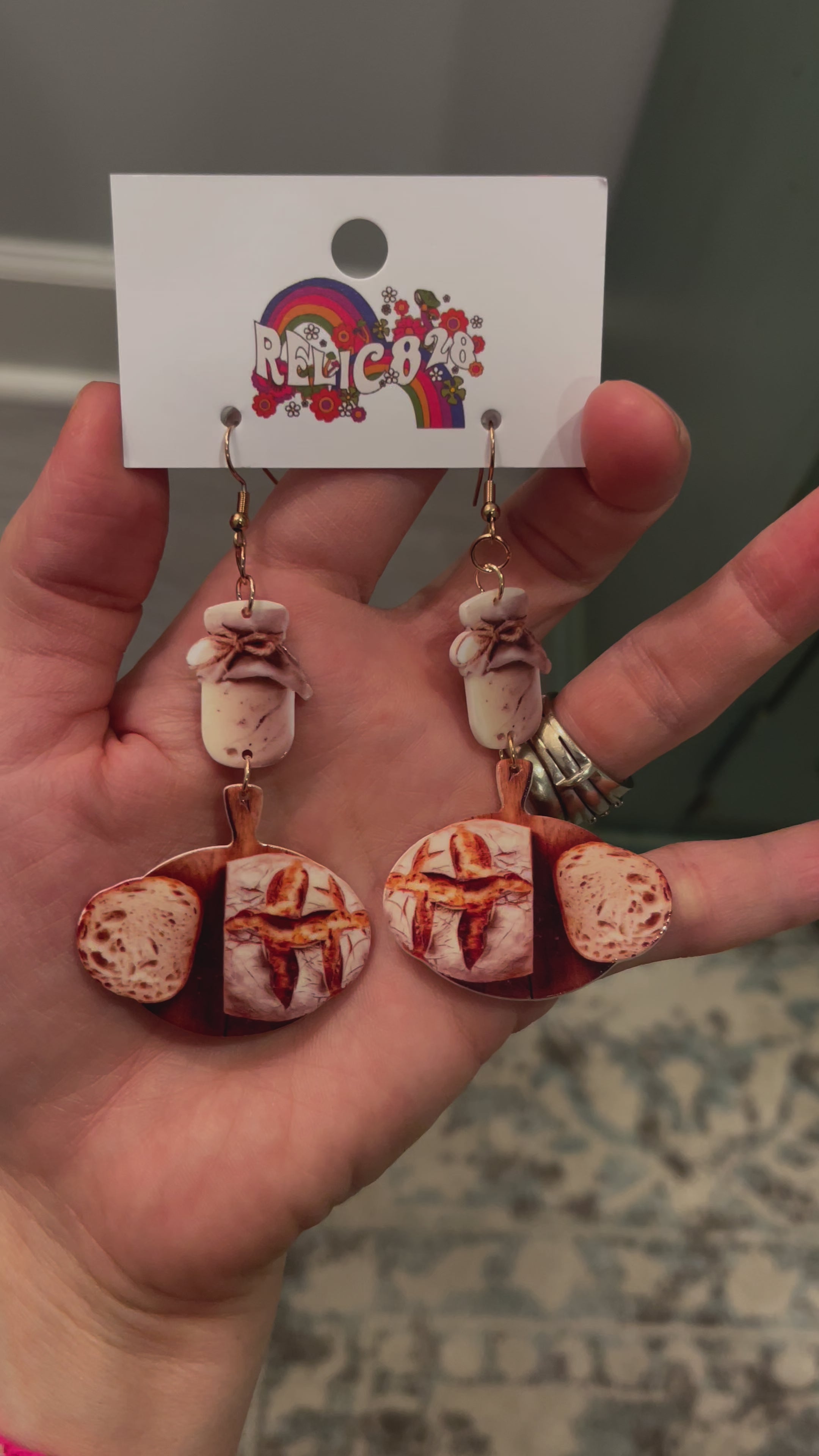 Trad Life Sourdough n' Starter Homestead Earrings – Relic828