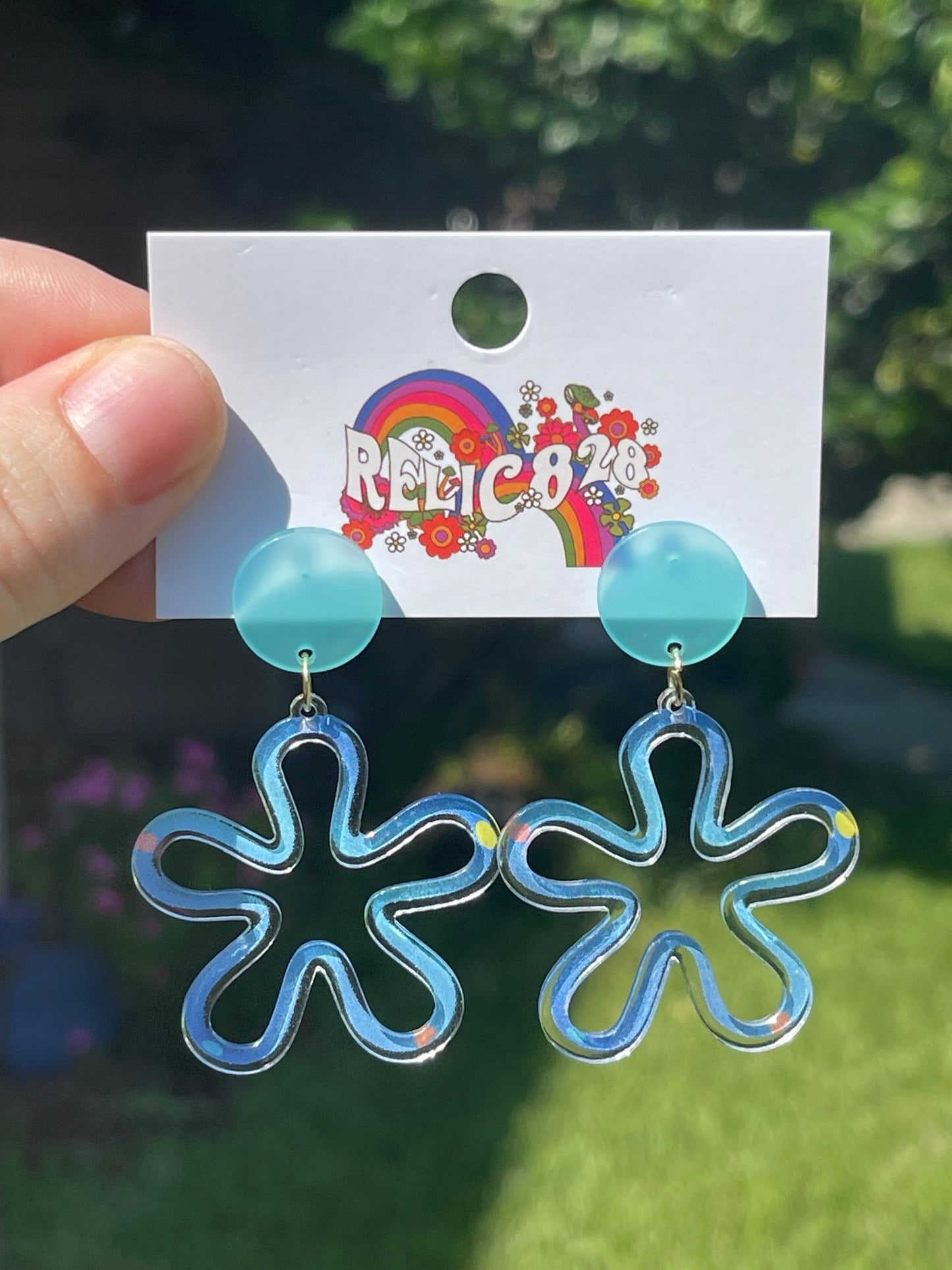 Y2K Bikini Bottom Splash Earrings - Relic828