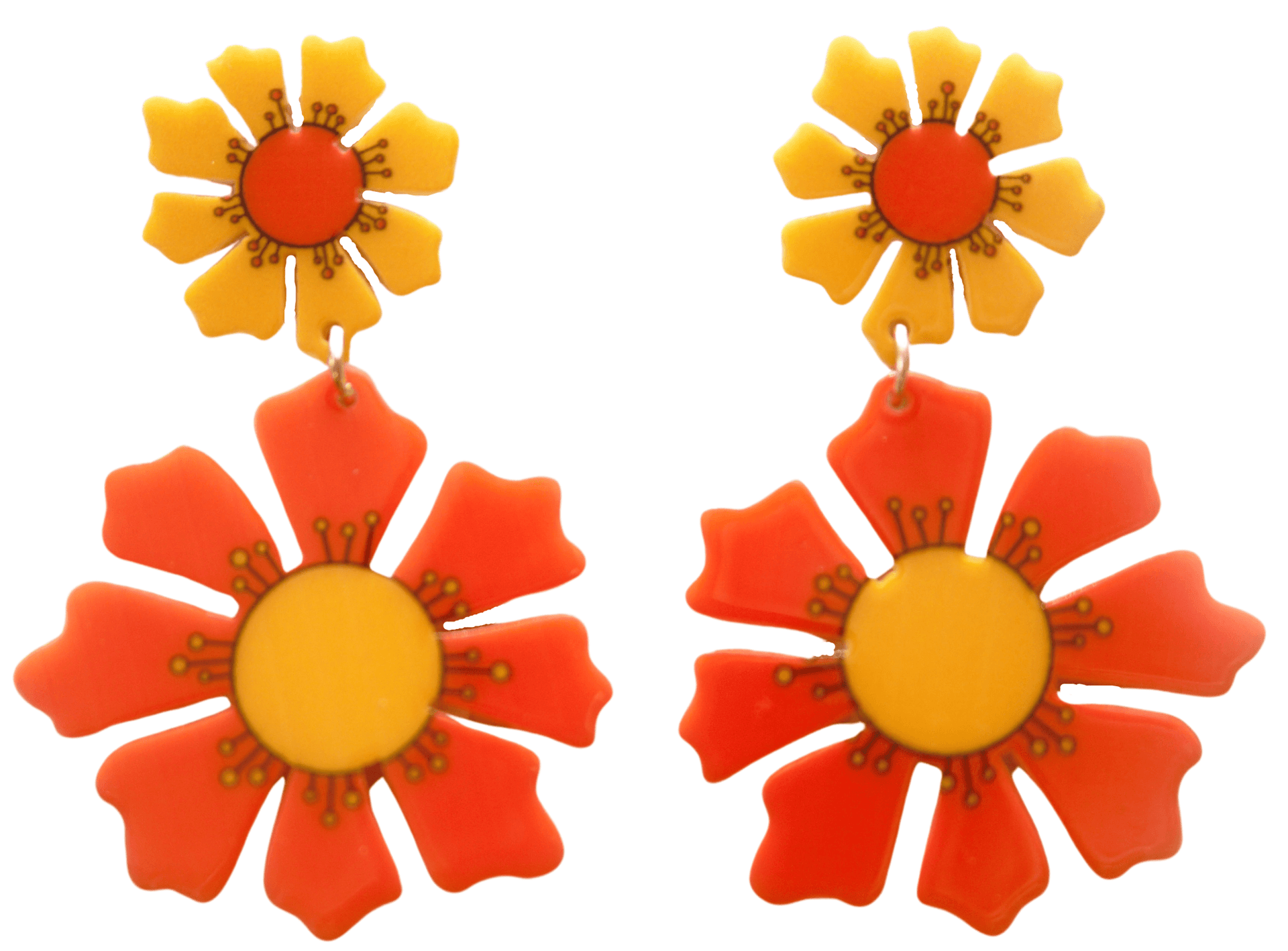 70s-orange-blooms-flower-
