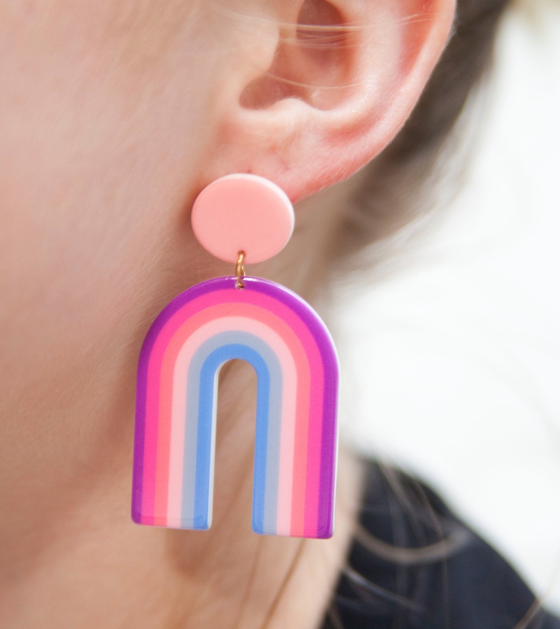 Fashion Rainbow earrings